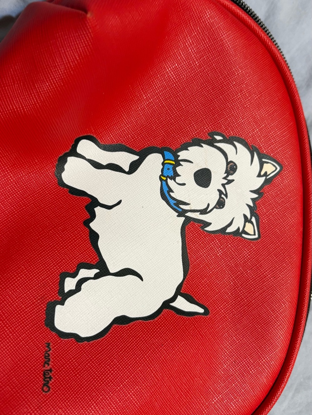 Red Westie Dog Travel Pouch - Pet Accessory Organizer